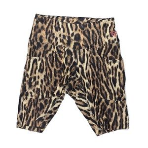 Twin Fantasy x R13 Leopard Bike Shorts